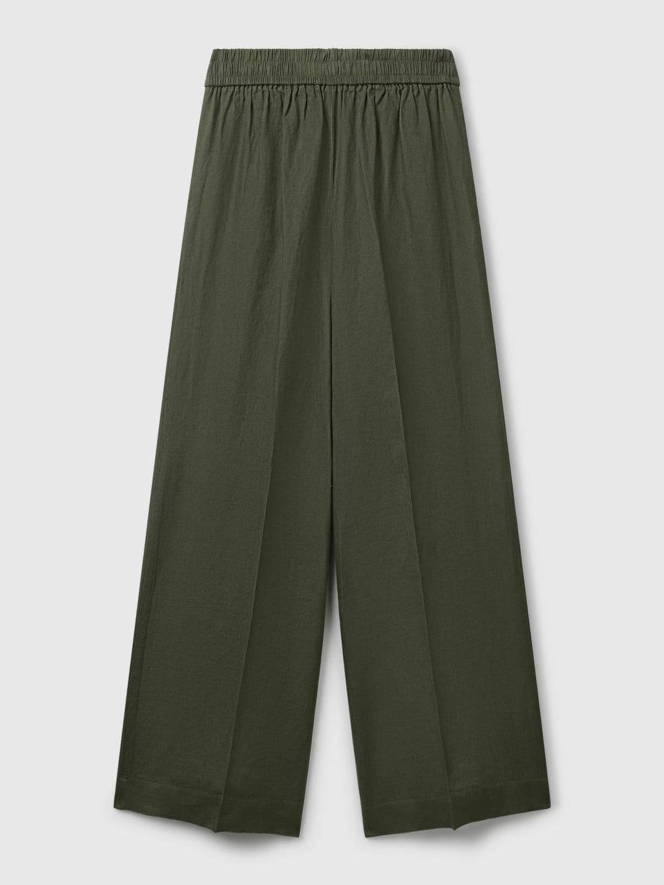 Palazzo trousers in 100% linen - ucb_image_BS