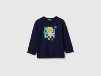 T-shirt in organic cotton with logo print - ucb_image_FS