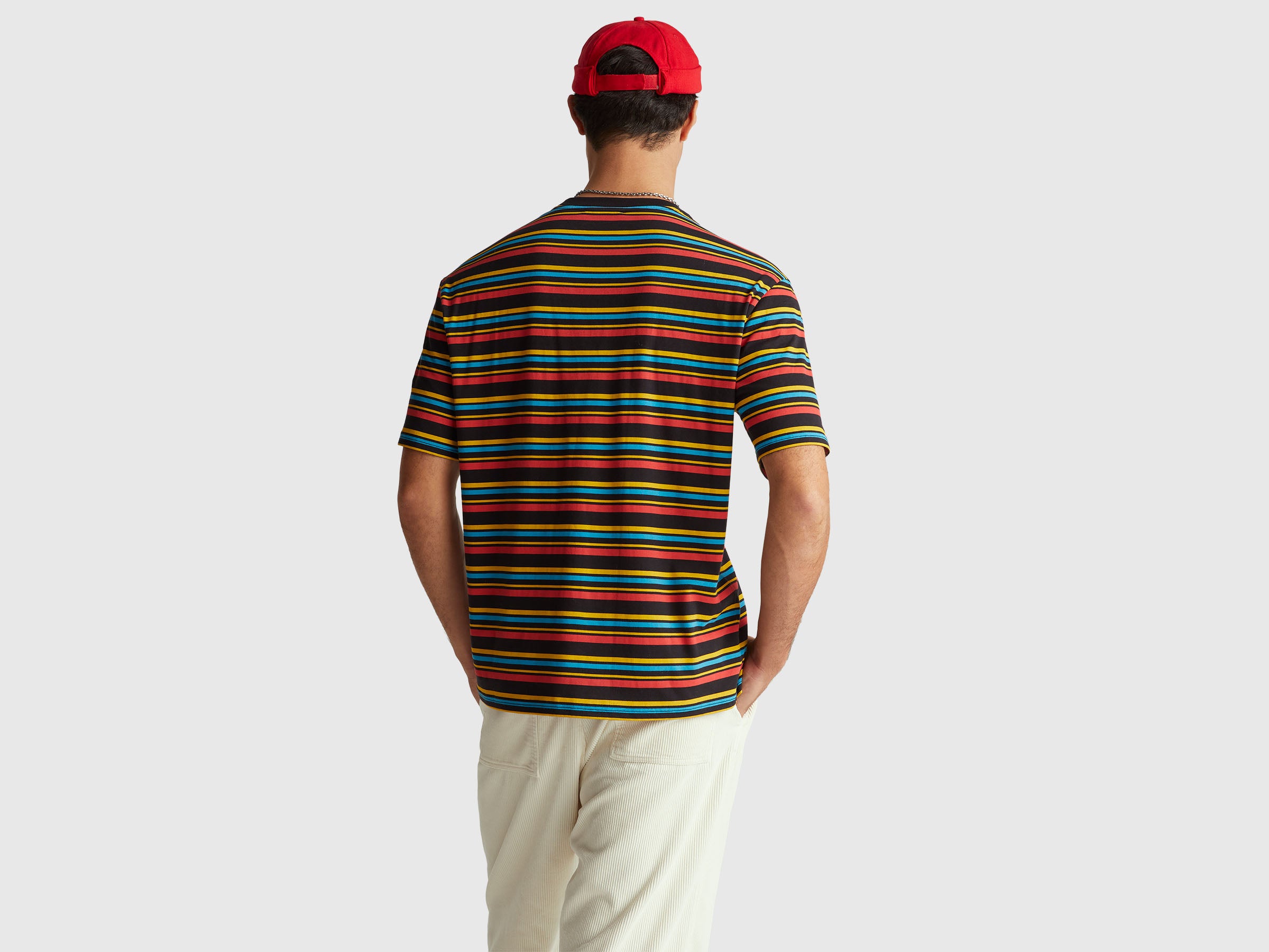 T-shirt às riscas Stranger Things - ucb_image_B