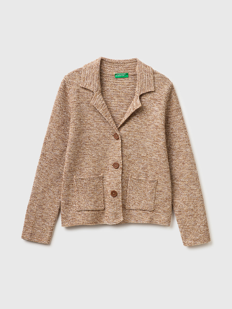 100% cotton knit blazer - ucb_image_FS
