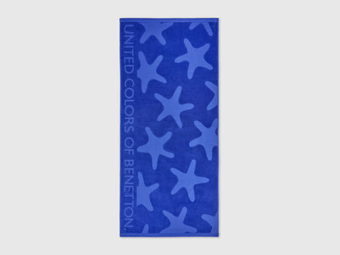 Toalha de praia azul bluette com estrelas-do-mar - ucb_image_FS