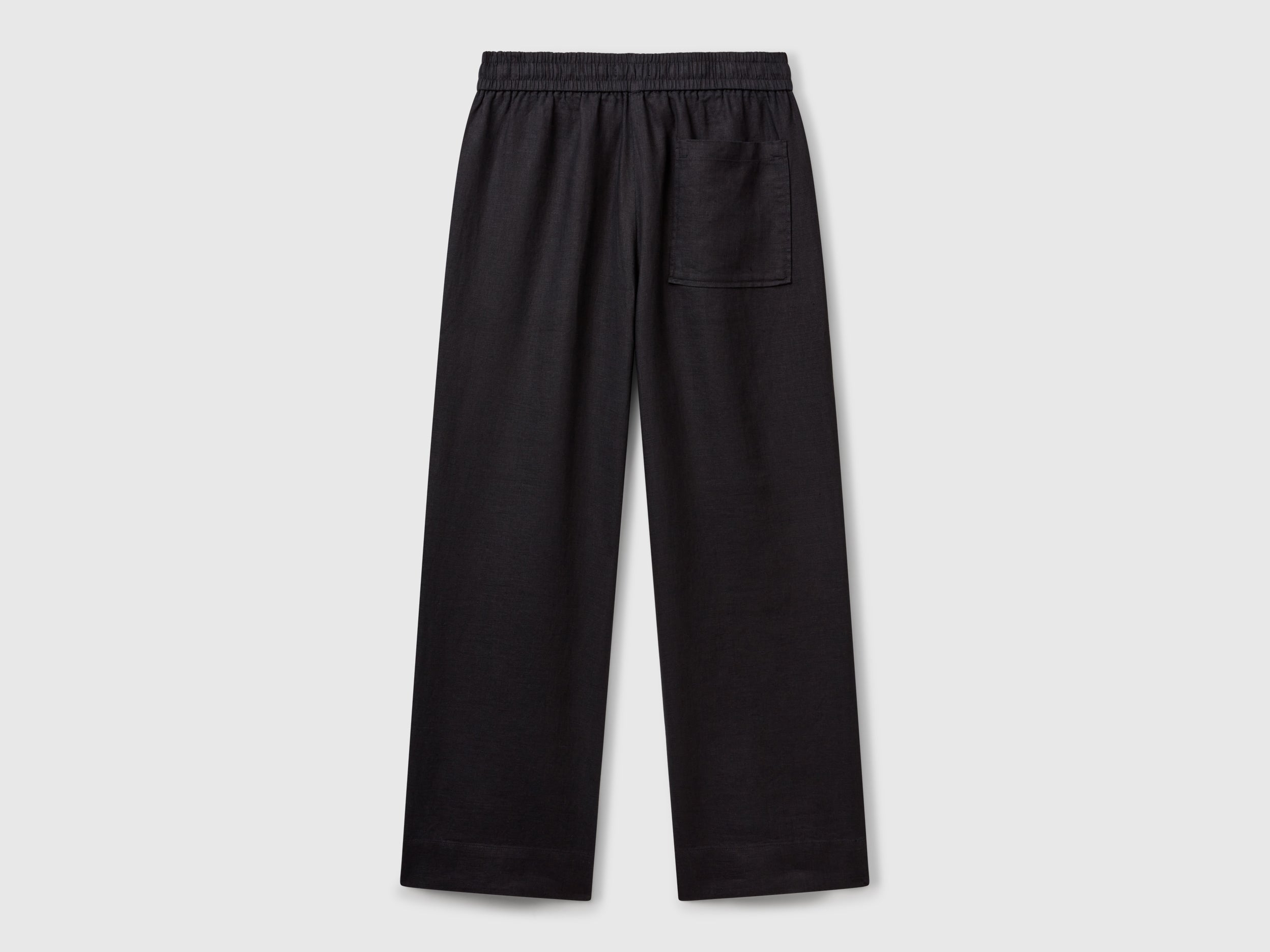 Trousers in pure linen with elastic - ucb_image_BS