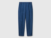 Chinos em chambray com elástico - ucb_image_FS