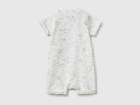 Ribbed printed short playsuit - ucb_image_BS