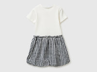 Dress with gingham skirt - ucb_image_BS