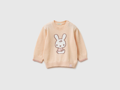 Sweater with bunny inlay - ucb_image_FS