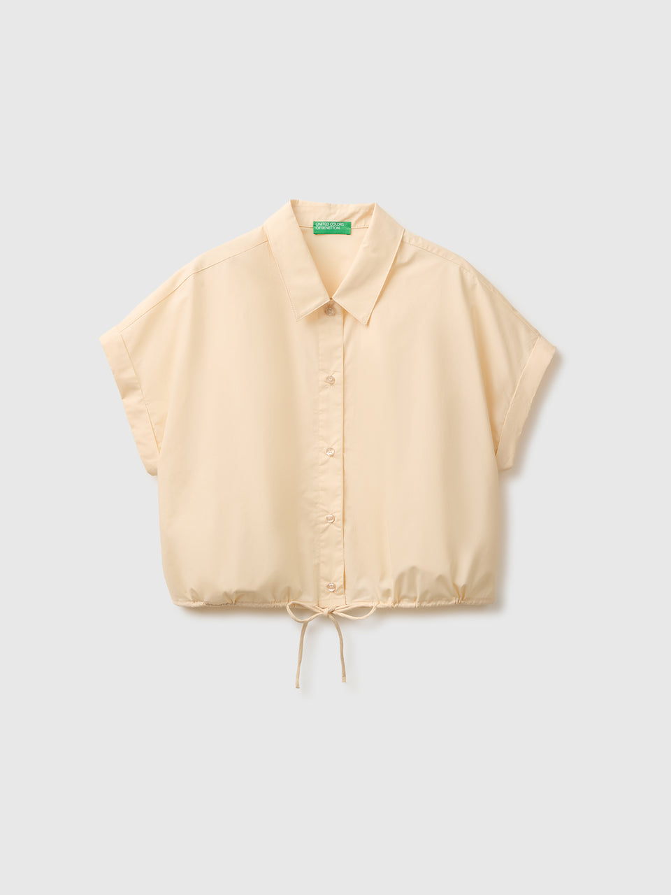 Cropped shirt with drawstring - ucb_image_FS