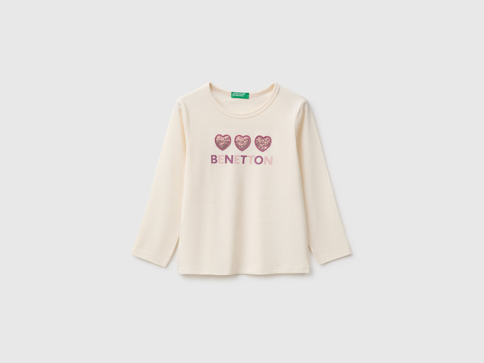 T-shirt com estampa e lantejoulas - ucb_image_FS