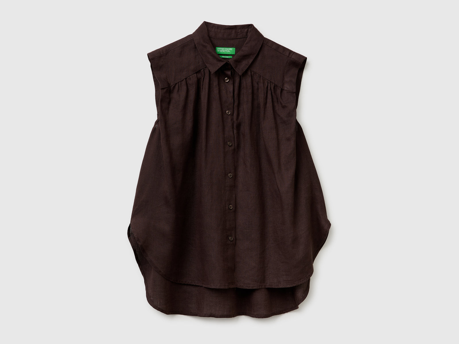 100% linen sleeveless blouse - ucb_image_FS