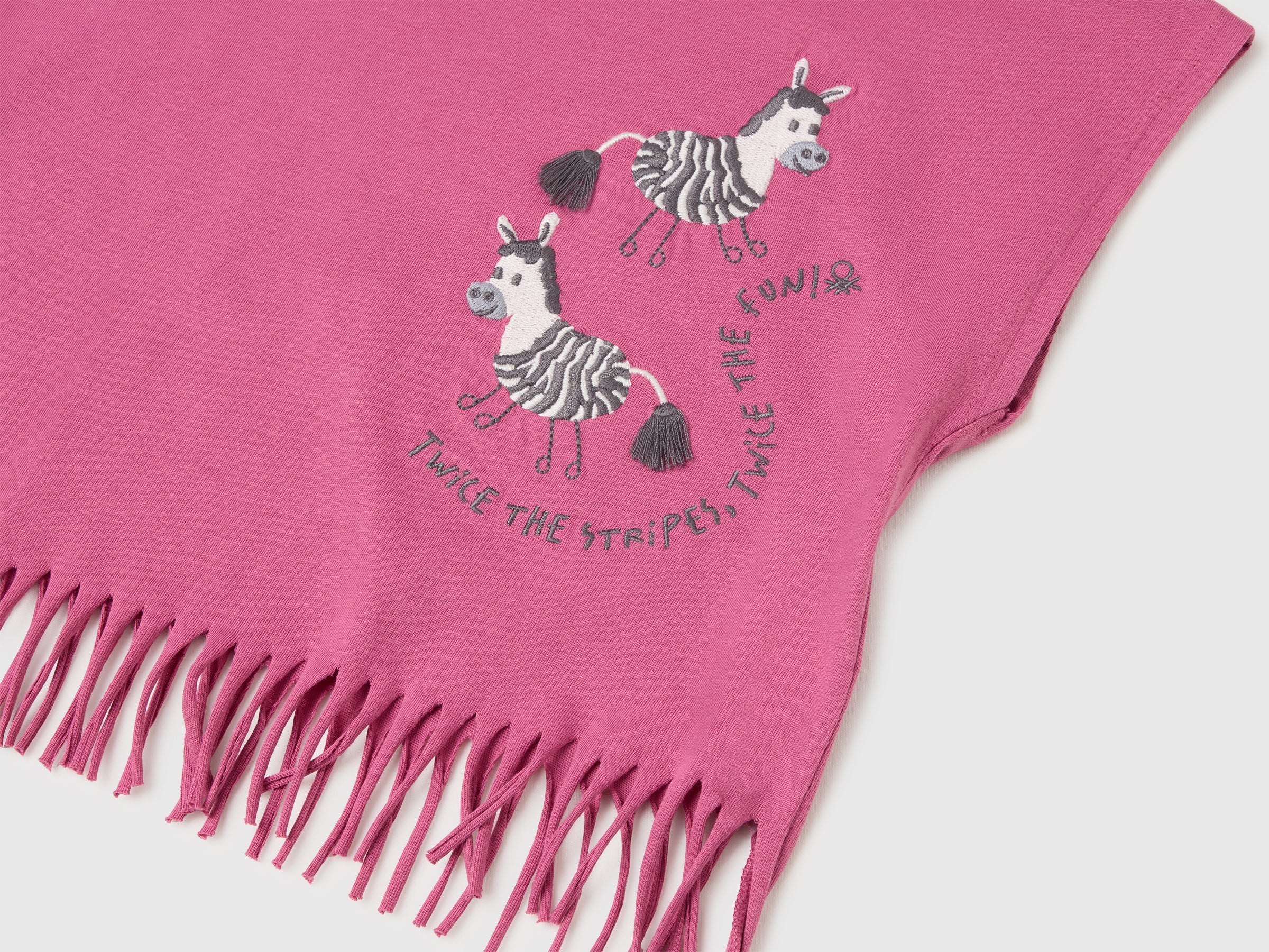 T-shirt with fringes and embroidery - ucb_image_DS1