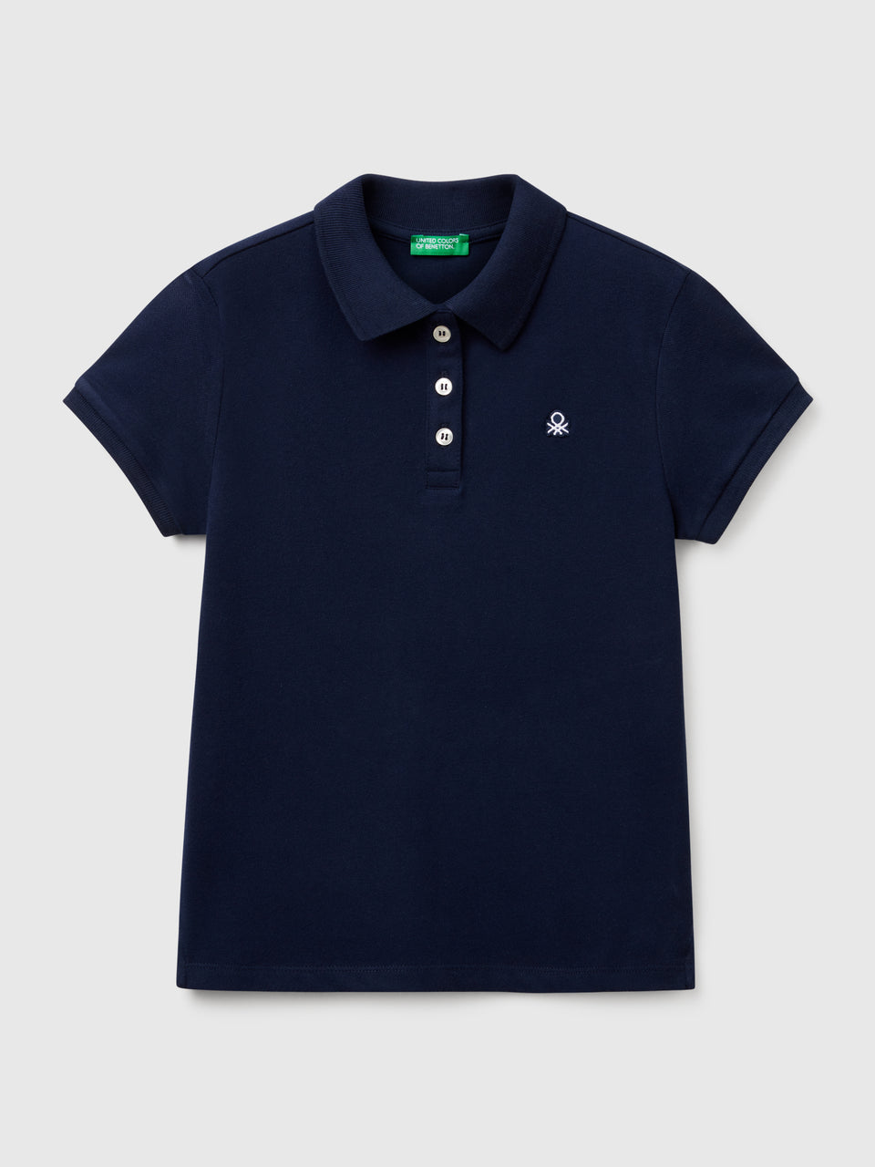 Short sleeve polo in cotton - ucb_image_FS