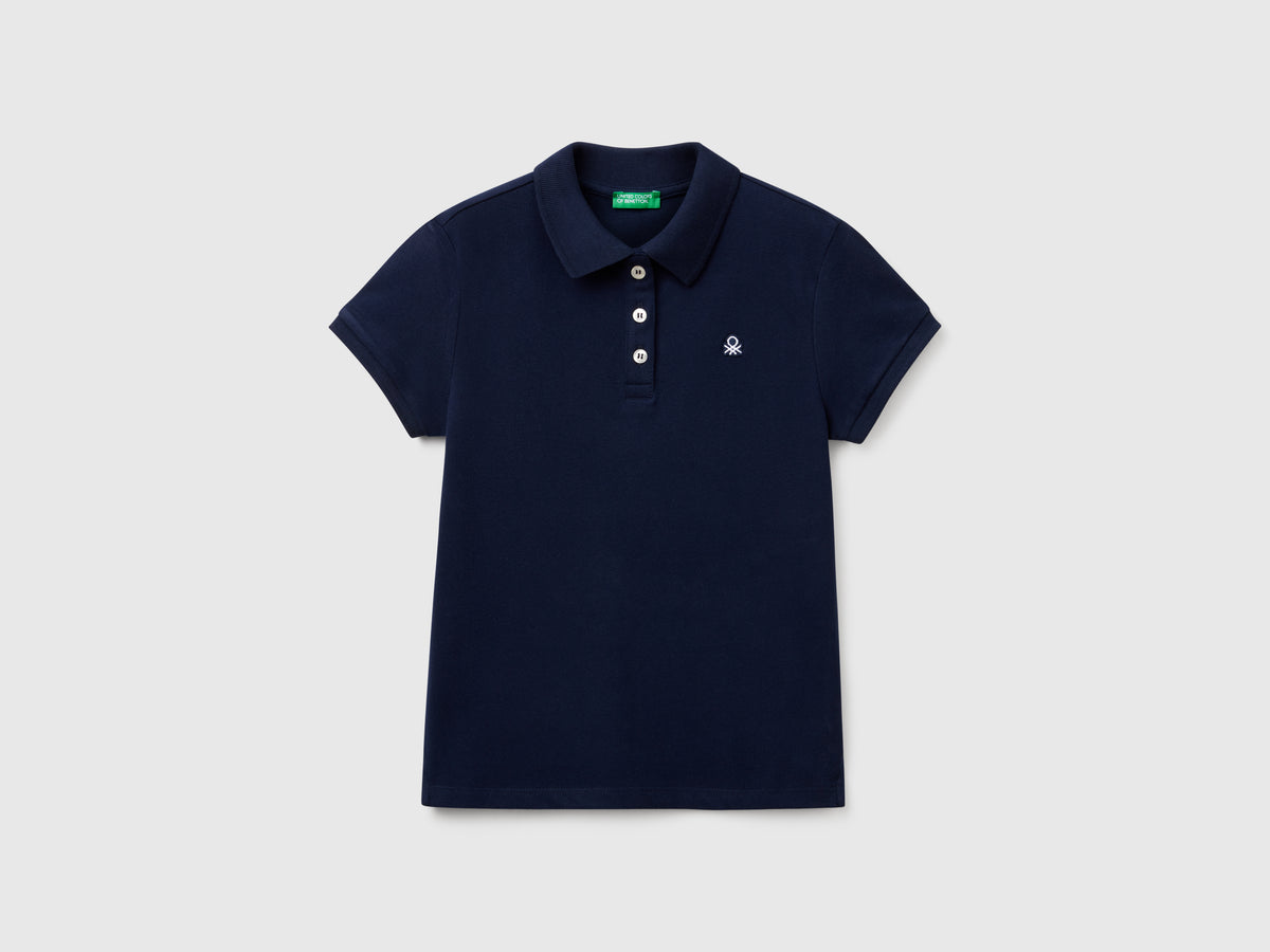 Short sleeve polo in cotton - ucb_image_FS