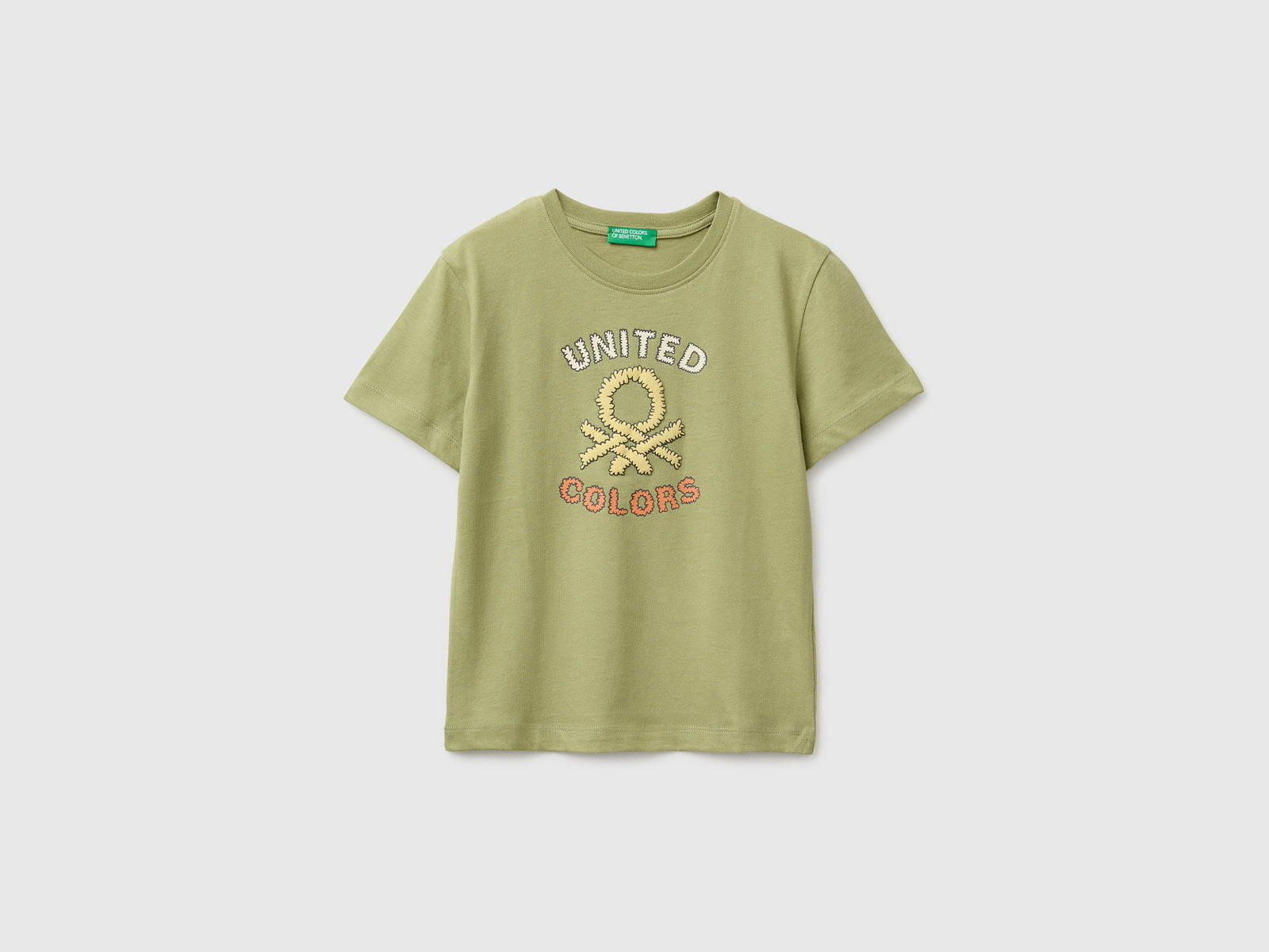 Organic cotton T-shirt with logo print - ucb_image_FS