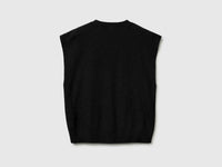 Sleeveless linen blend sweater - ucb_image_BS