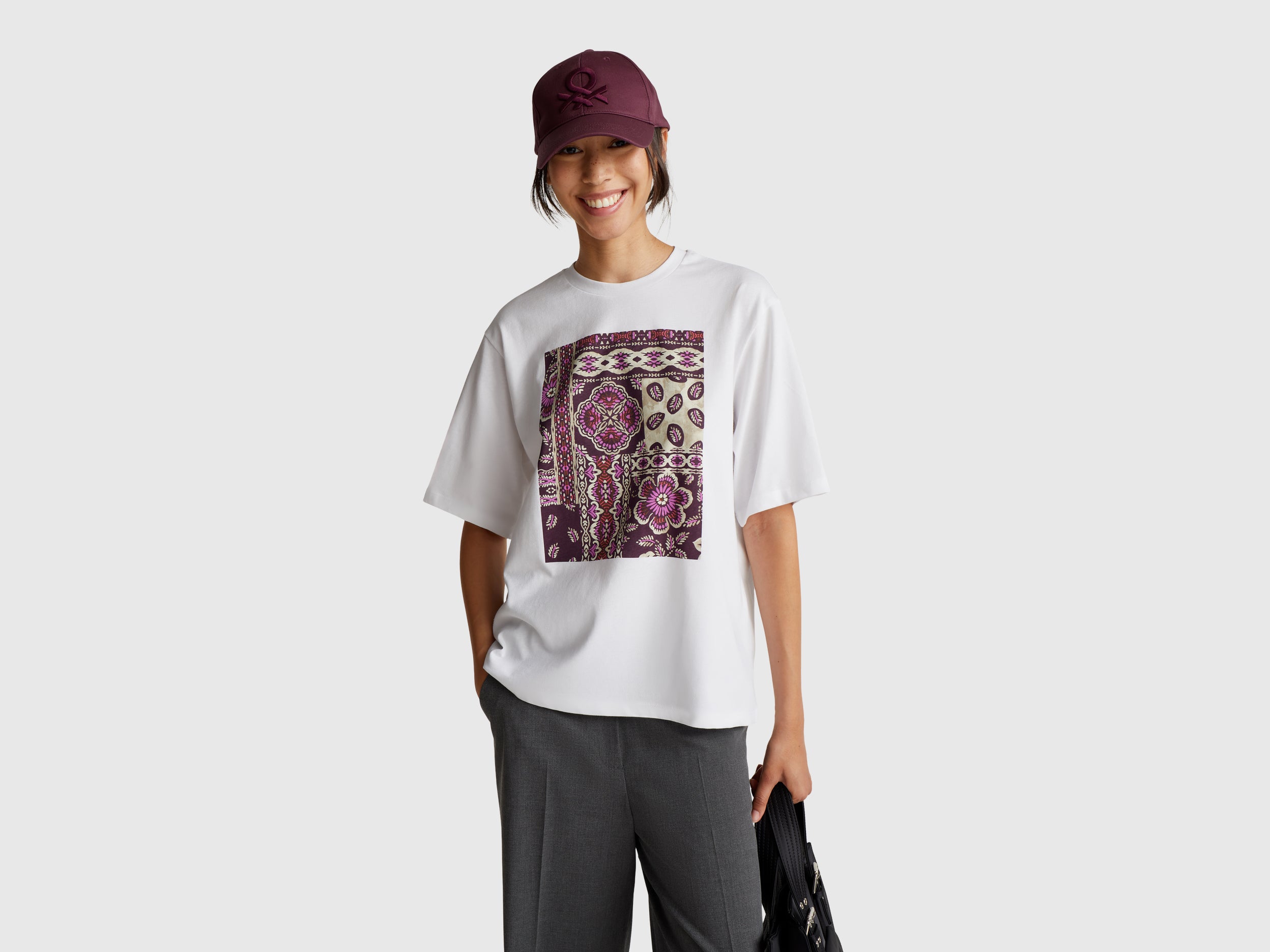 T-shirt com estampa bandana - ucb_image_F