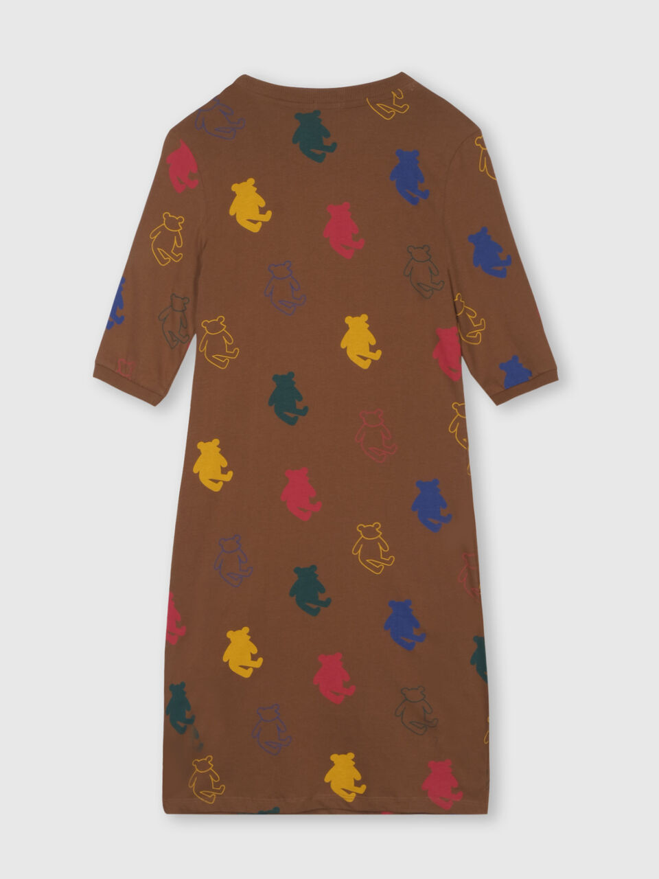 T-Shirt Dress with Detailed Rib image number 2