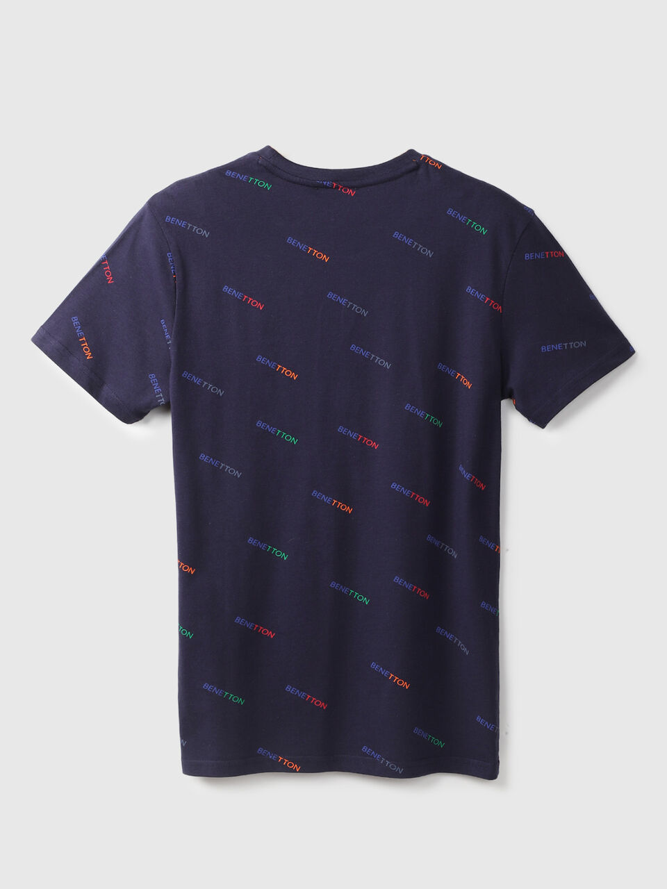 DIAGONAL BENETTON AOP TEE image number 2