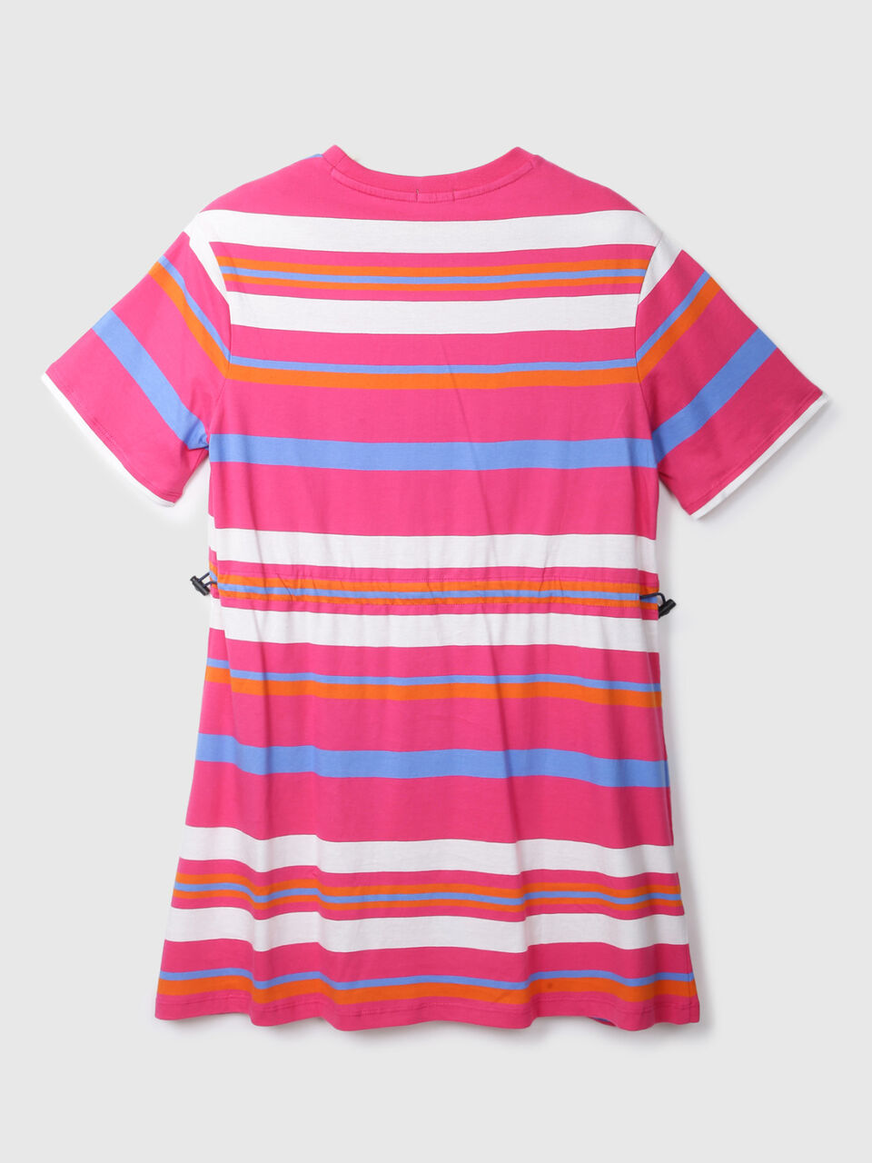Short Sleeve Dress With Cord And Stopper image number 2