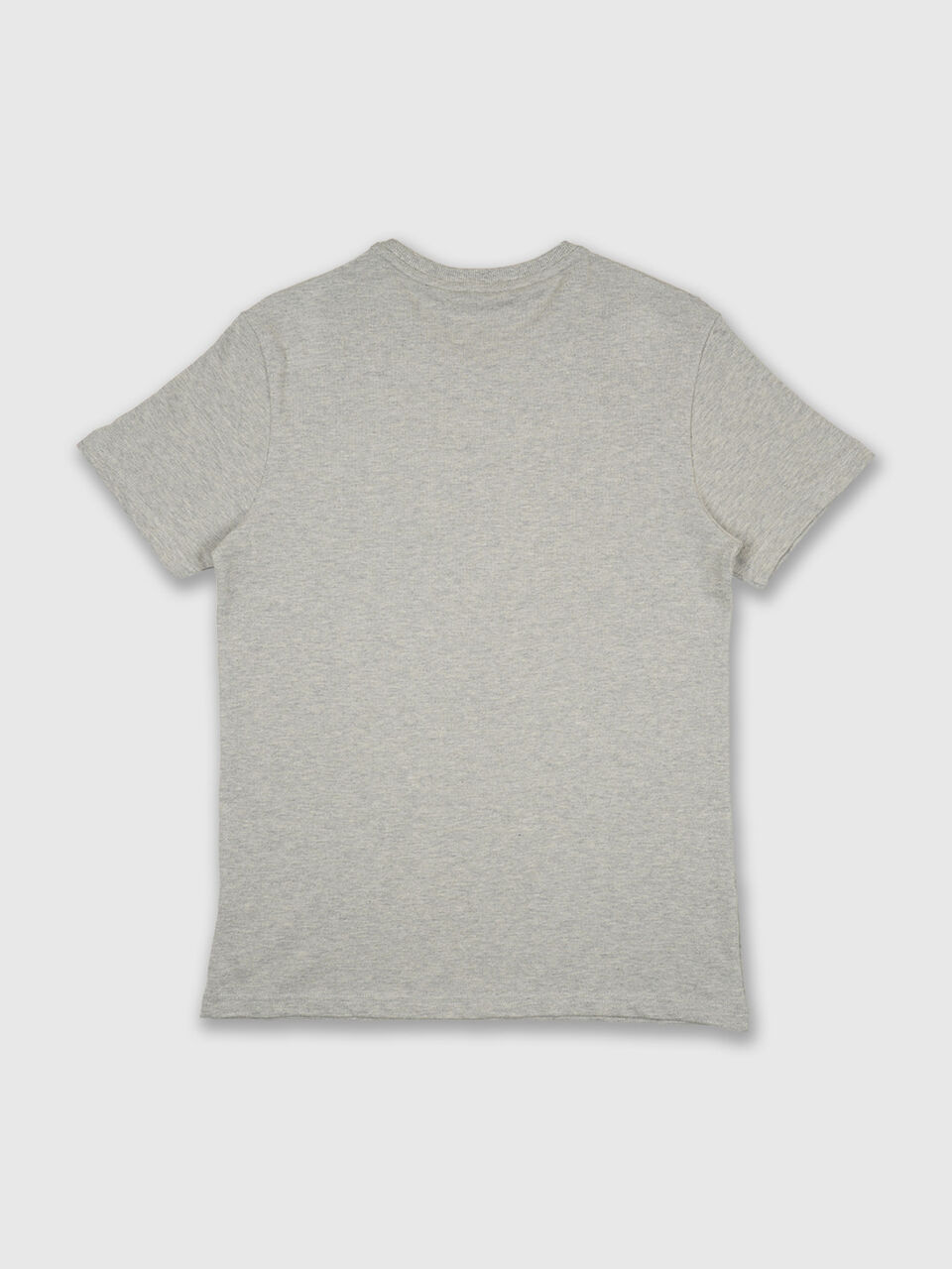 Vertical striped branded tee image number 2