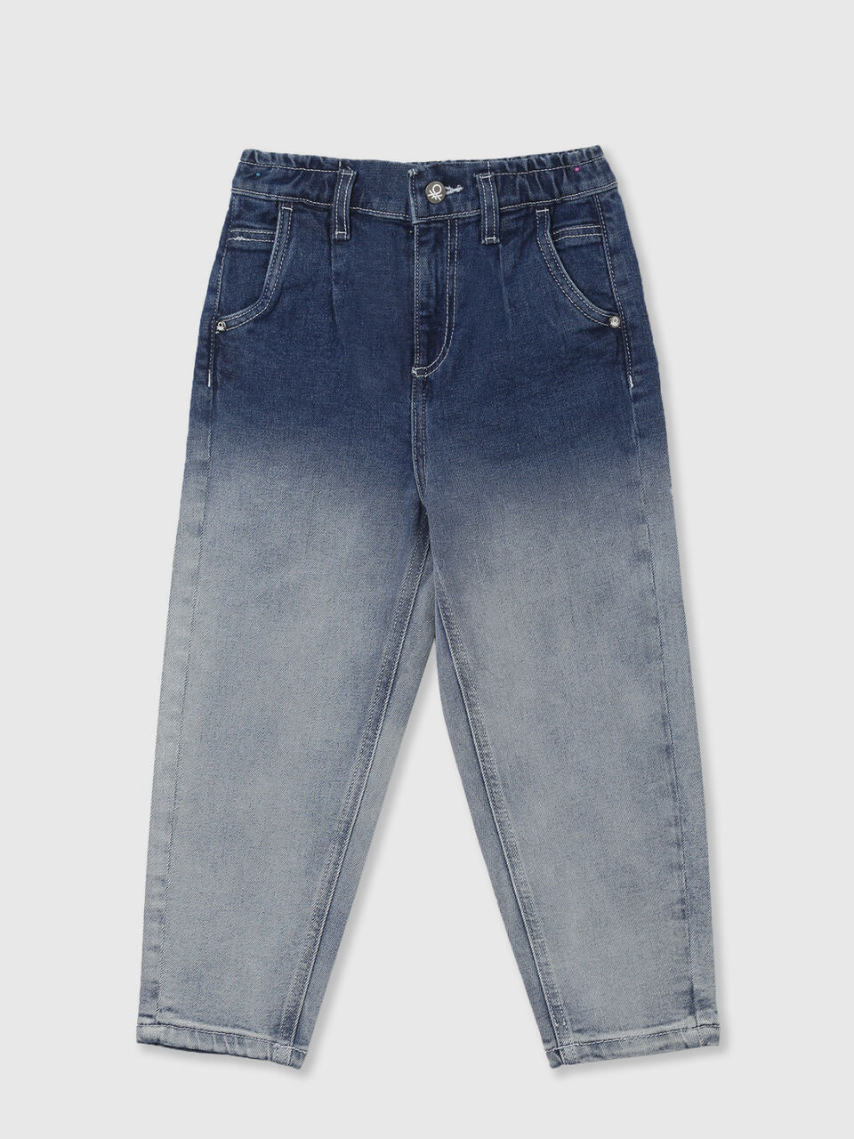 SLOUCHY FIT OMBRE WASH DENIM image number 1