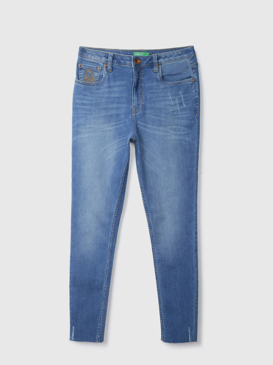 Skinny With Benetton Embroidery image number 1