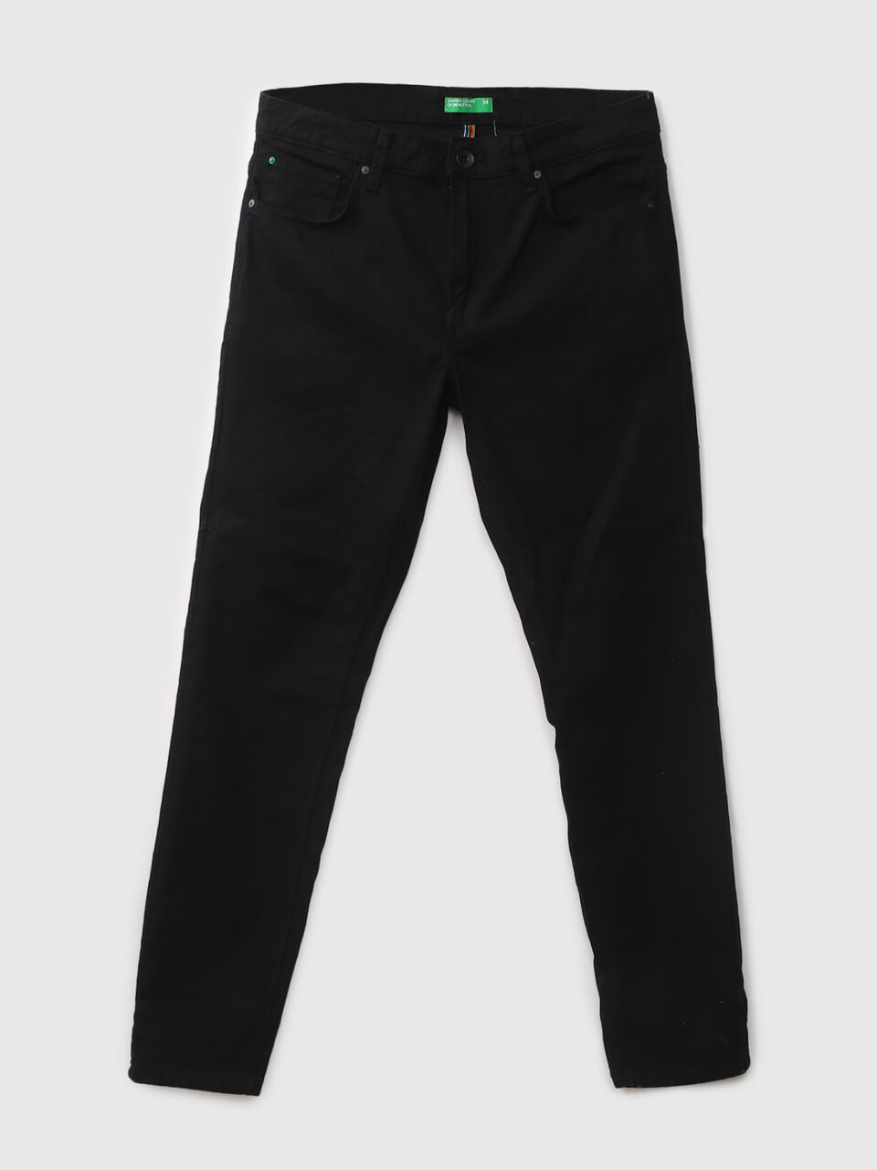 SKINNY FIT BASIC HI IQ BLACK JEANS image number 1