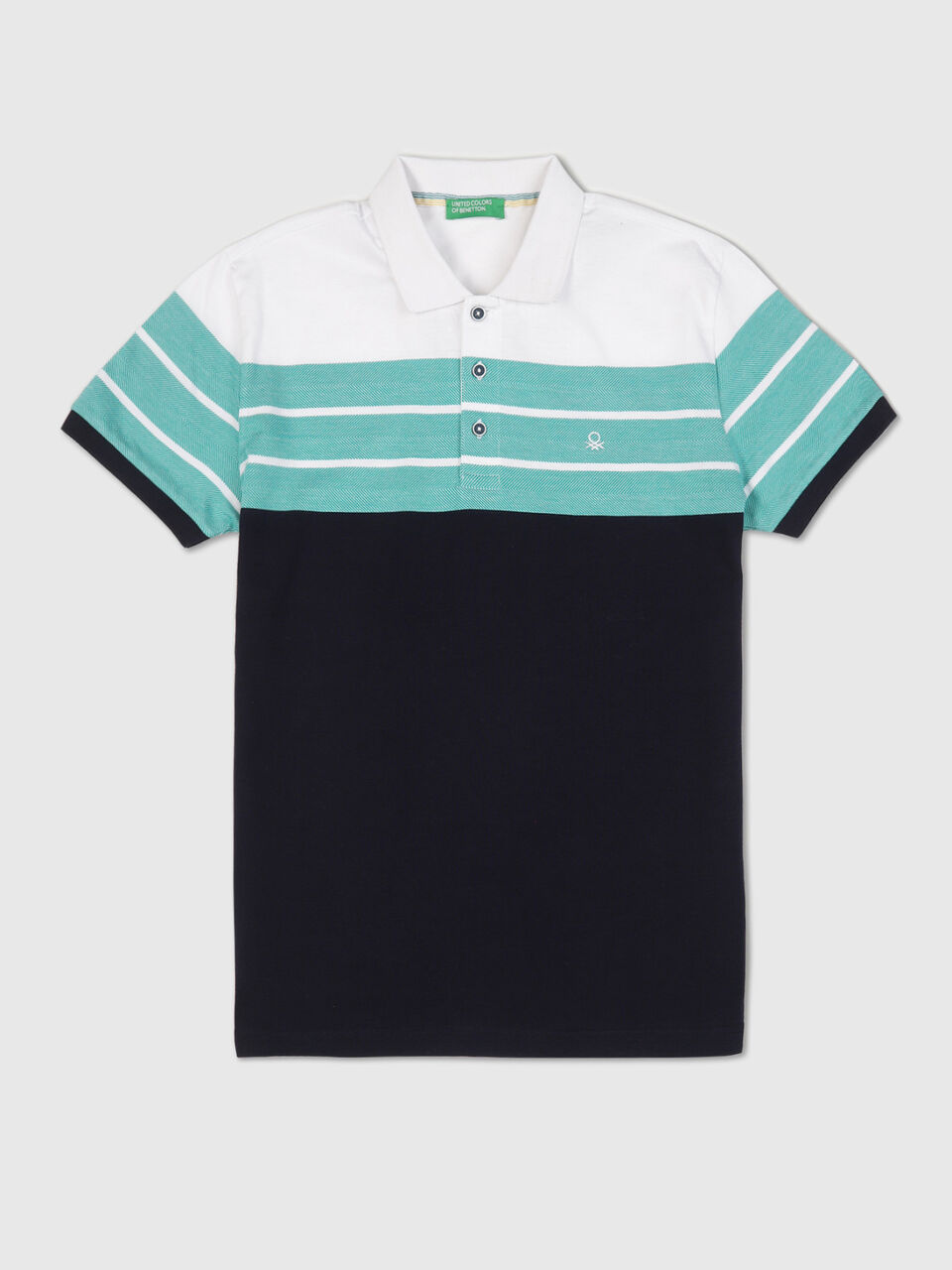 Signature Jersey Striped Polo image number 1