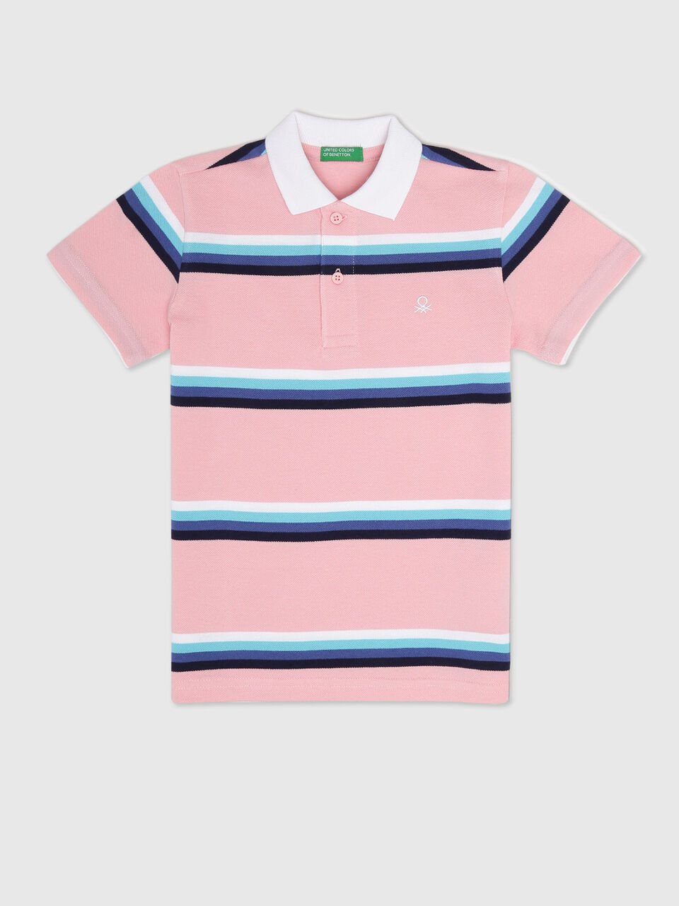 Pique Epp Striper Polo image number 1