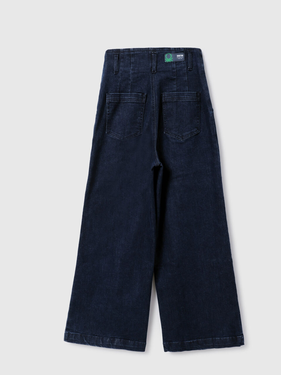 WIDE LEG WITH MOCK BUTTON CLOLSURE image number 2