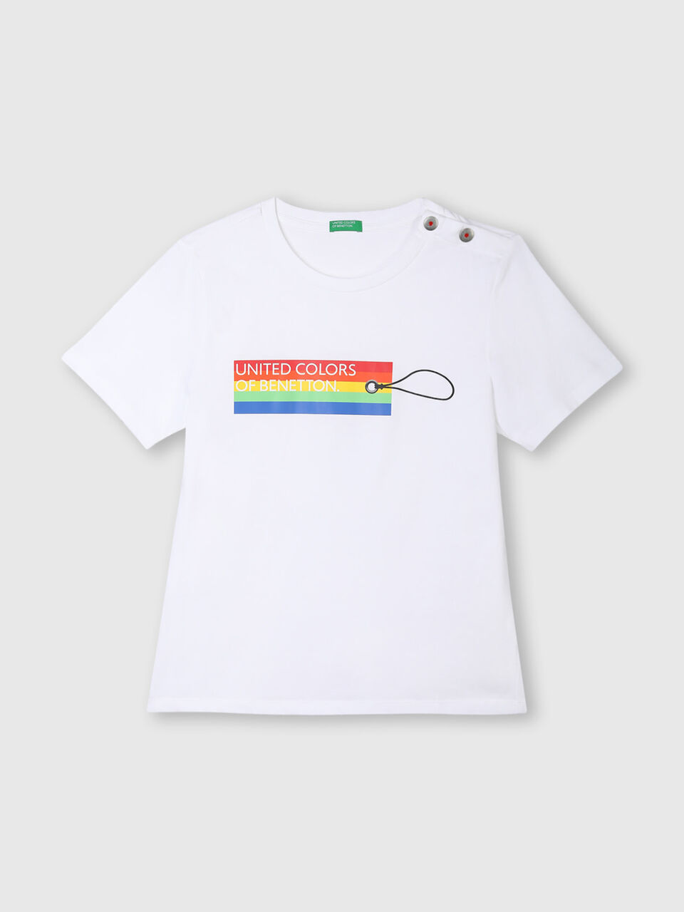 Pure Cotton T-Shirt with UCB Text image number 1