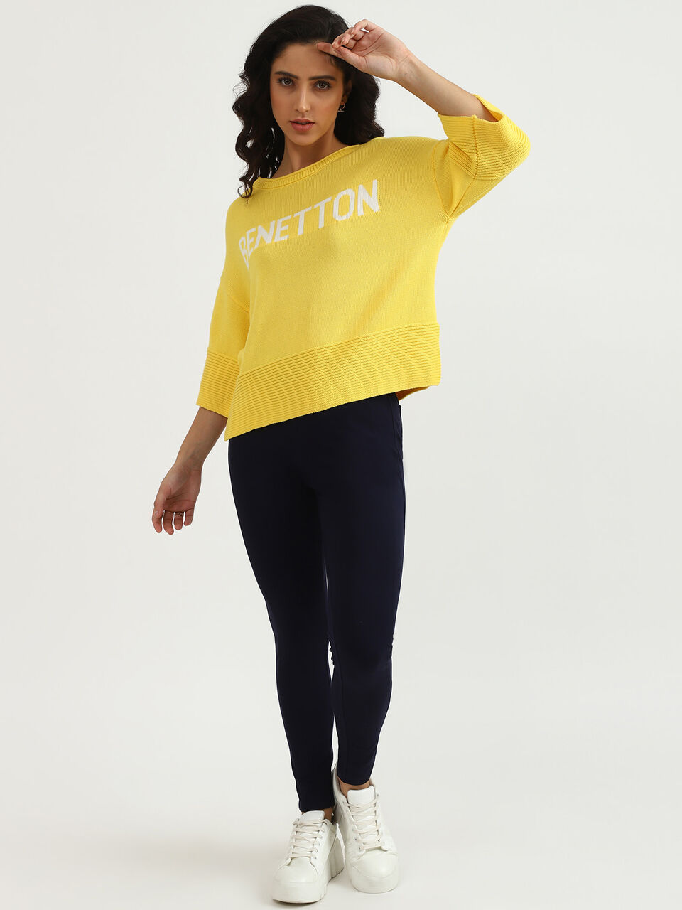 3/4Th Sleeve Oversized Branding Tricot image number null