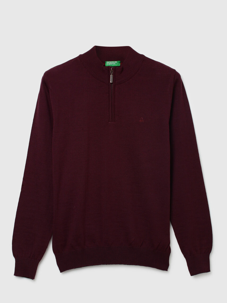 MERINO T-NECK SWEATER image number 1