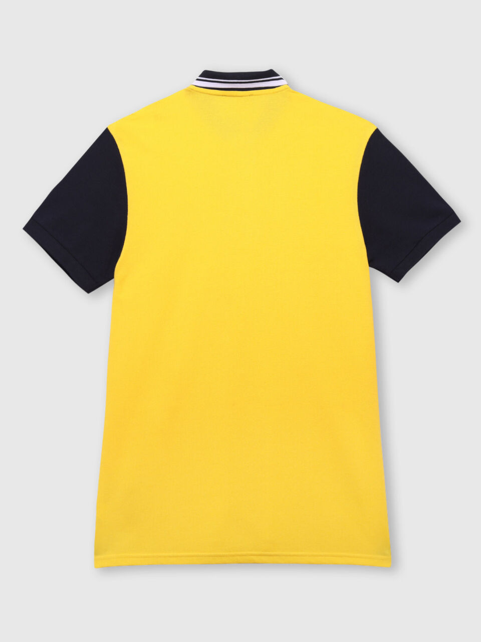 Short Sleeve Solid Polo Neck Tee image number 2