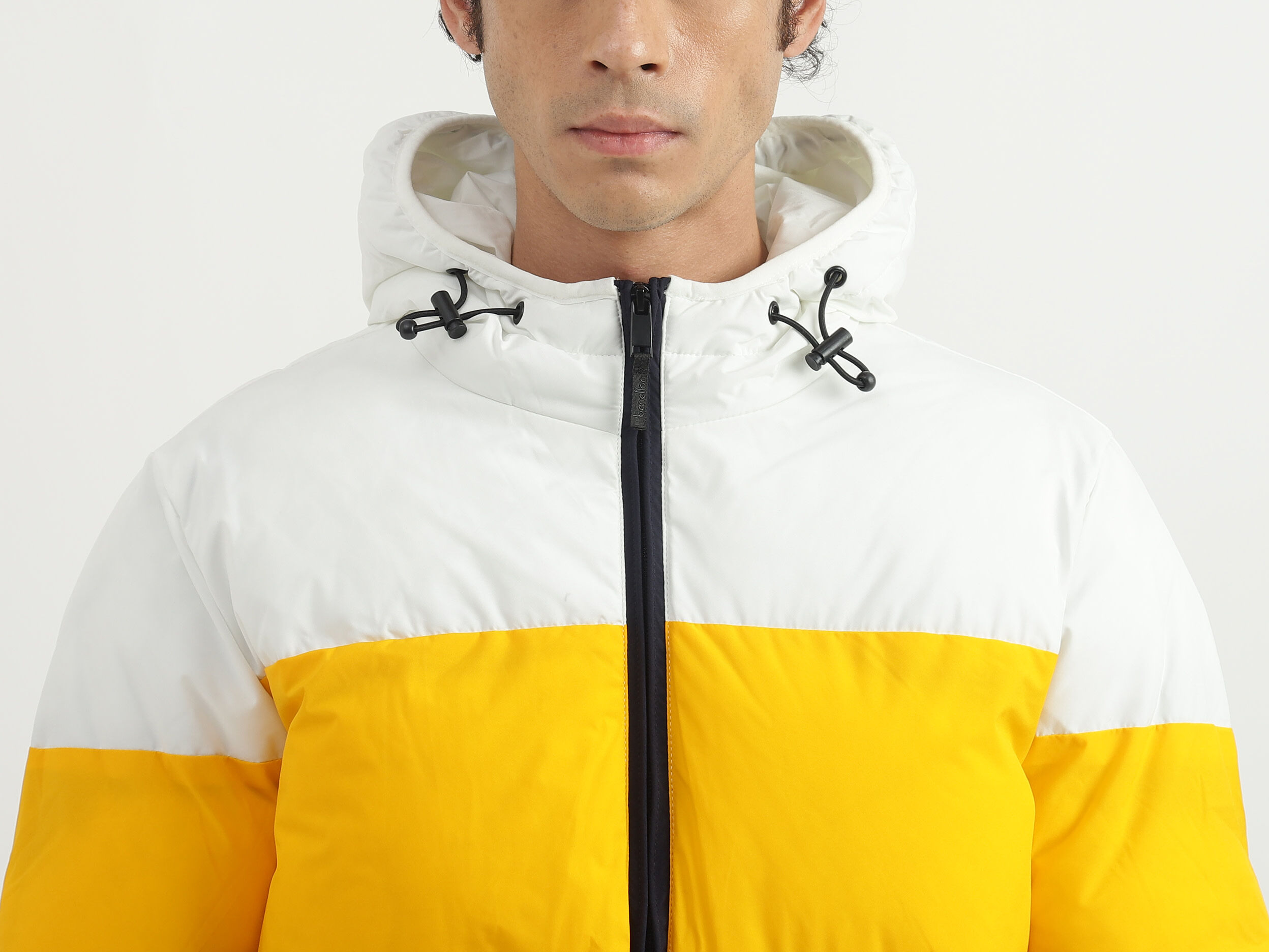 Men Colorblocked Hooded Jacket - Multi-color | Benetton