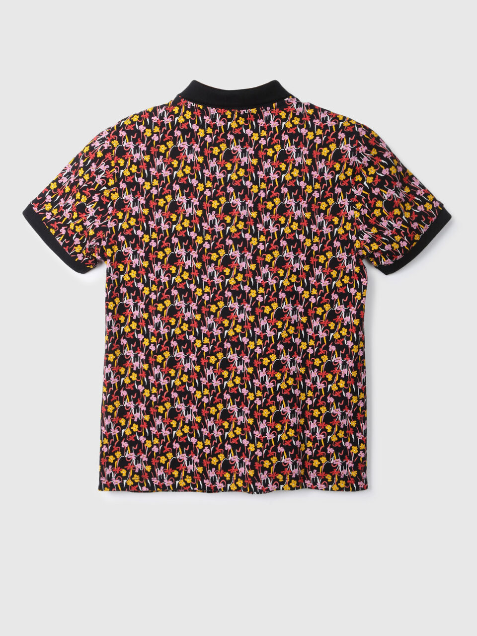 S/SLV PRINTED POLO image number 2