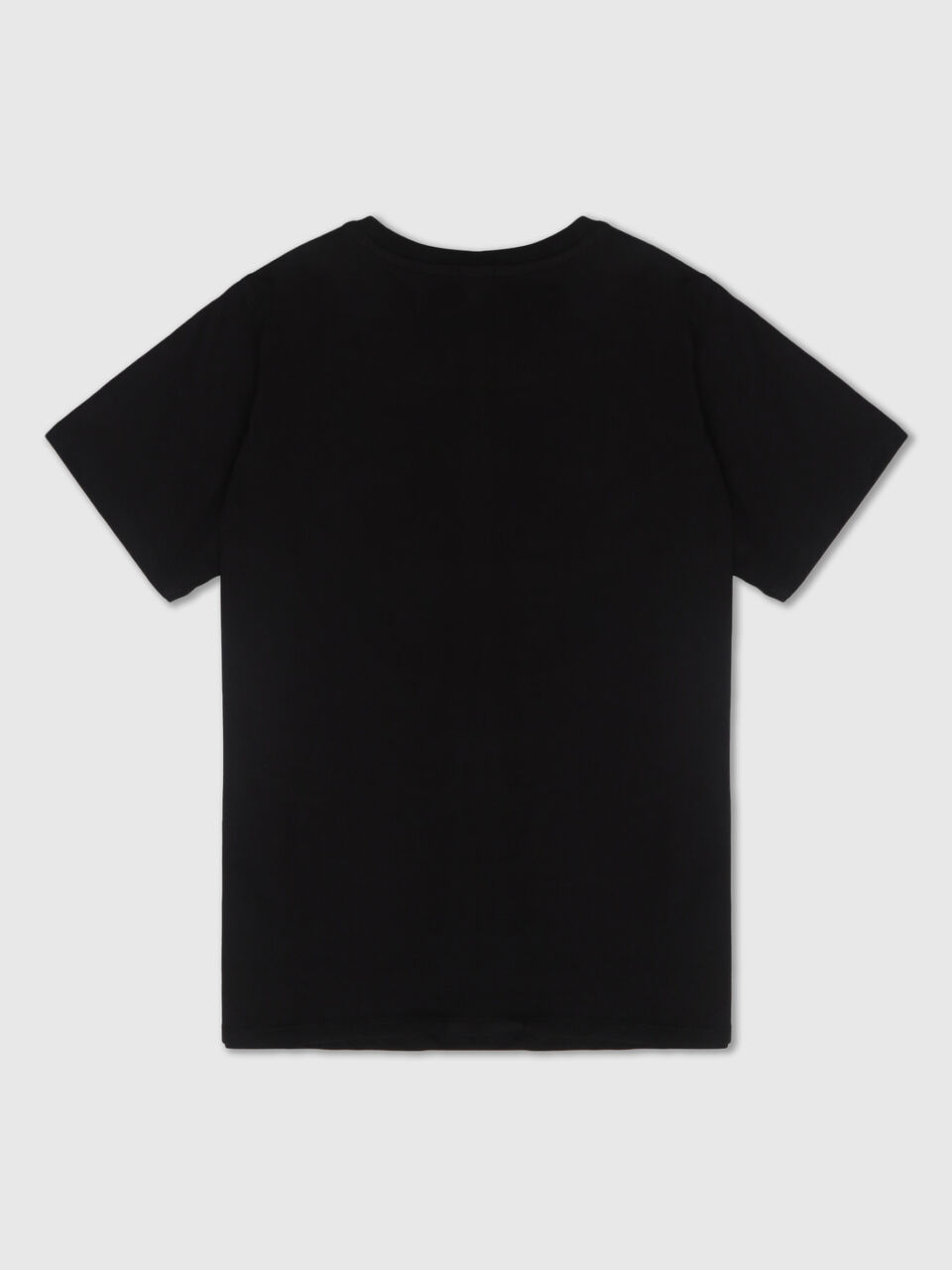 Short Sleeves Round Neck Branding Foil Tee image number 2