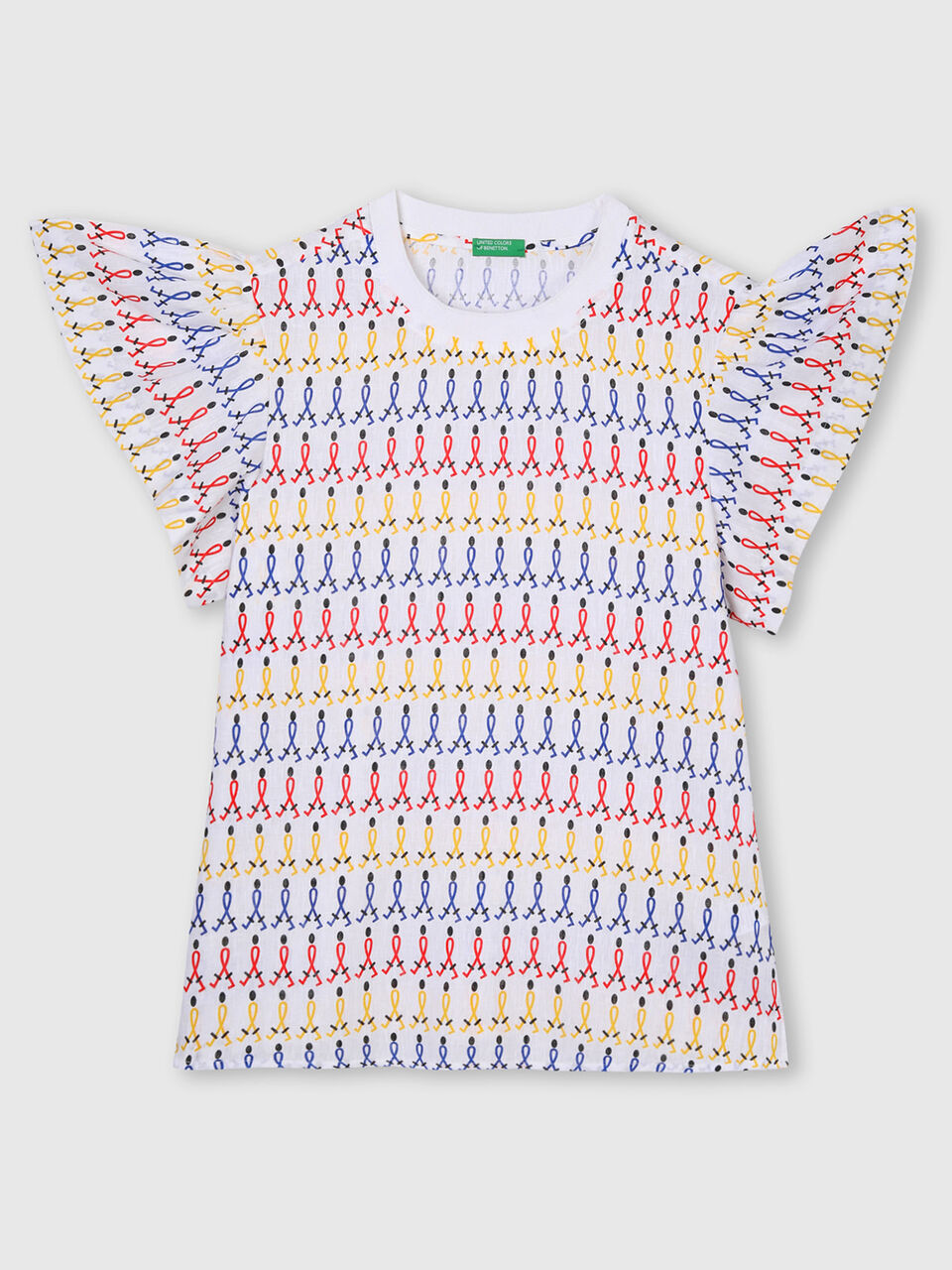 Round Neck Top With Print image number 1