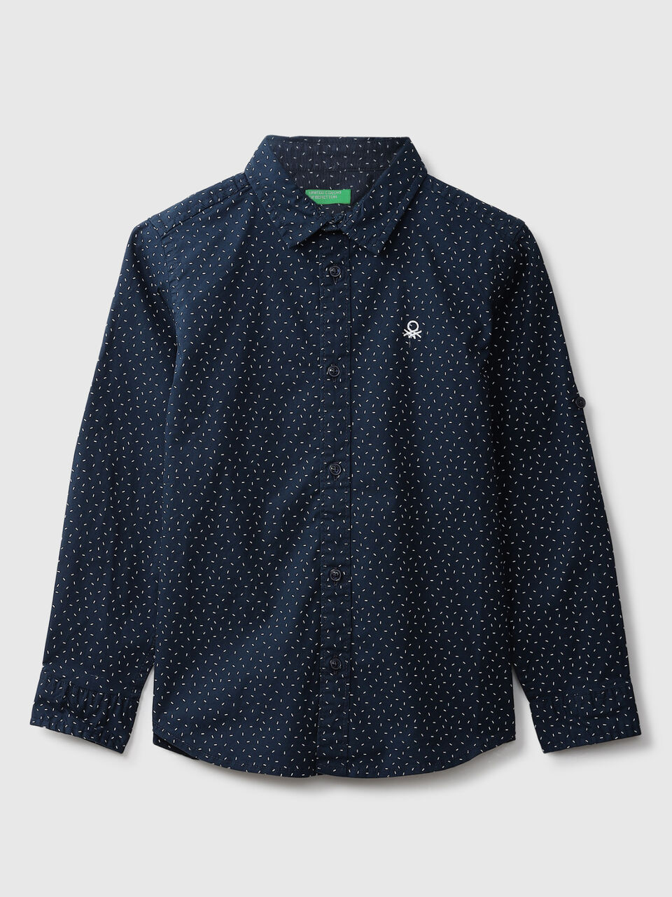 Aop Poplin Stretch Shirt image number 1