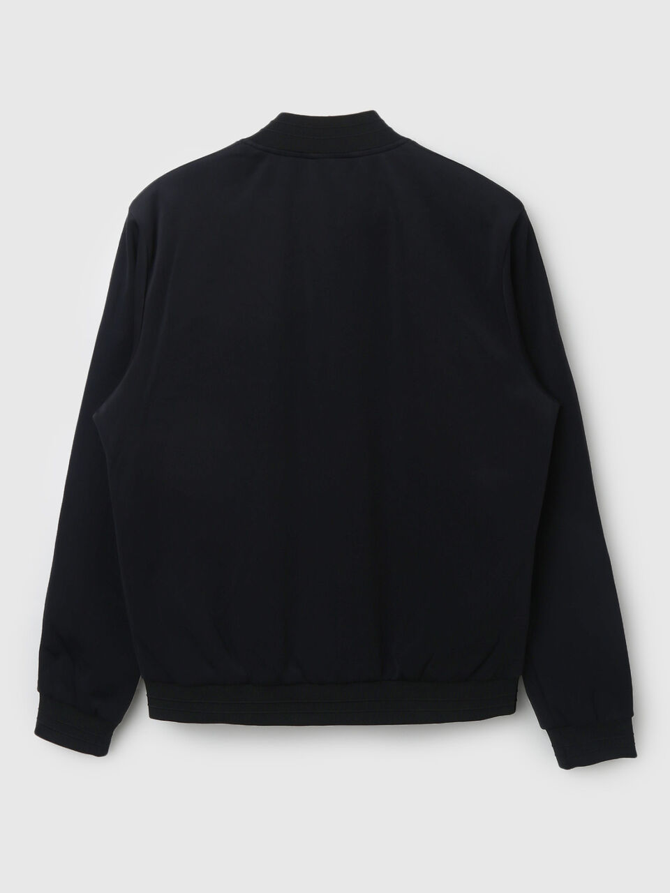 SLEEVE PRINT NEOPRENE KNIT JACKET image number 2