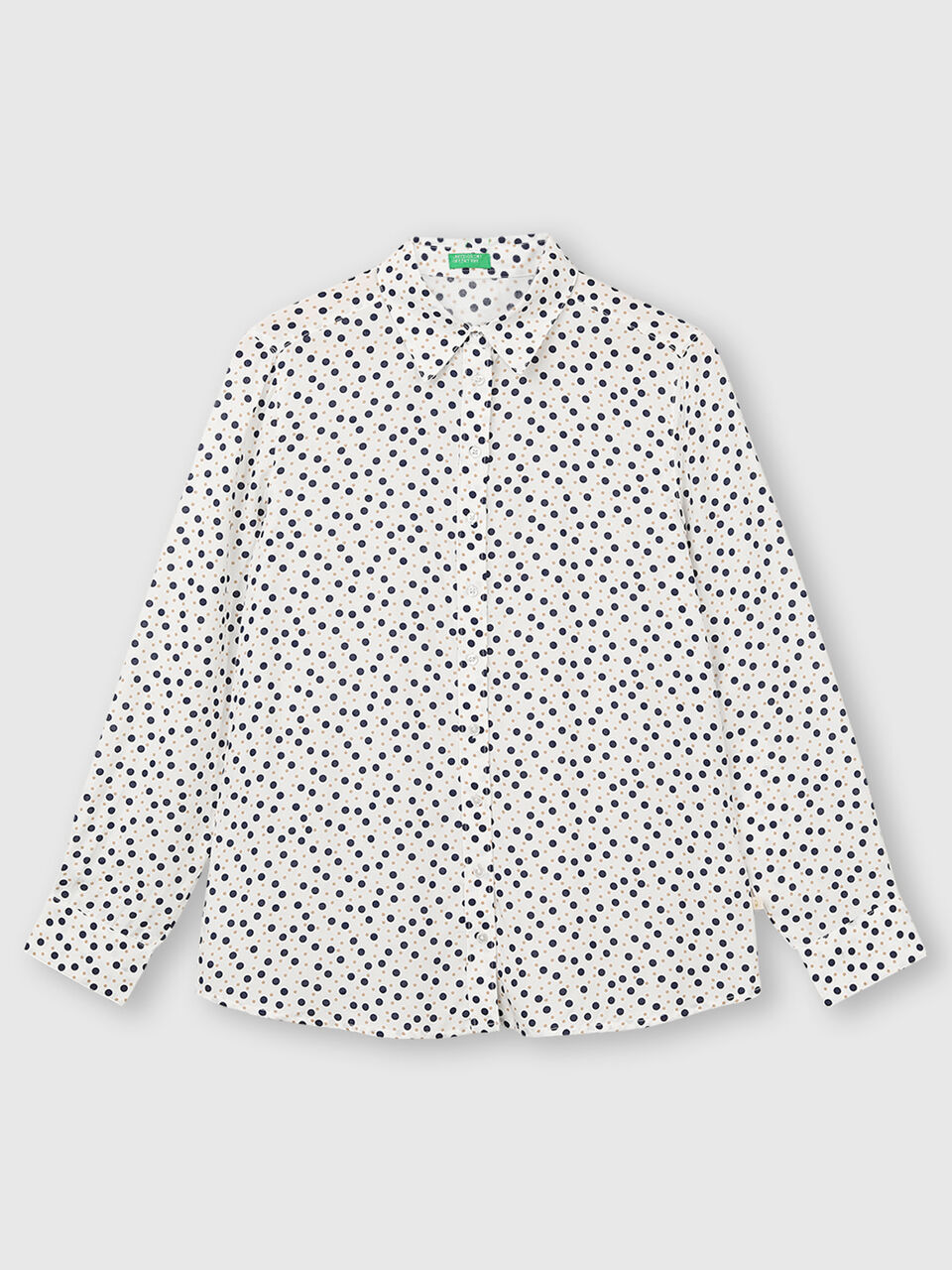 Modal Printed Long Sleeve Printed Shirt image number 1