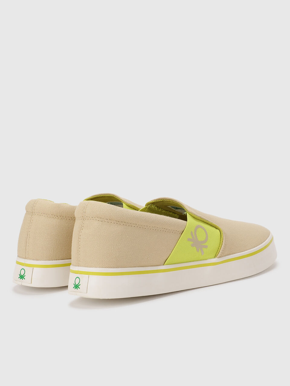 United Colors of Benetton Men Textured Slip-on Shoes image number 2