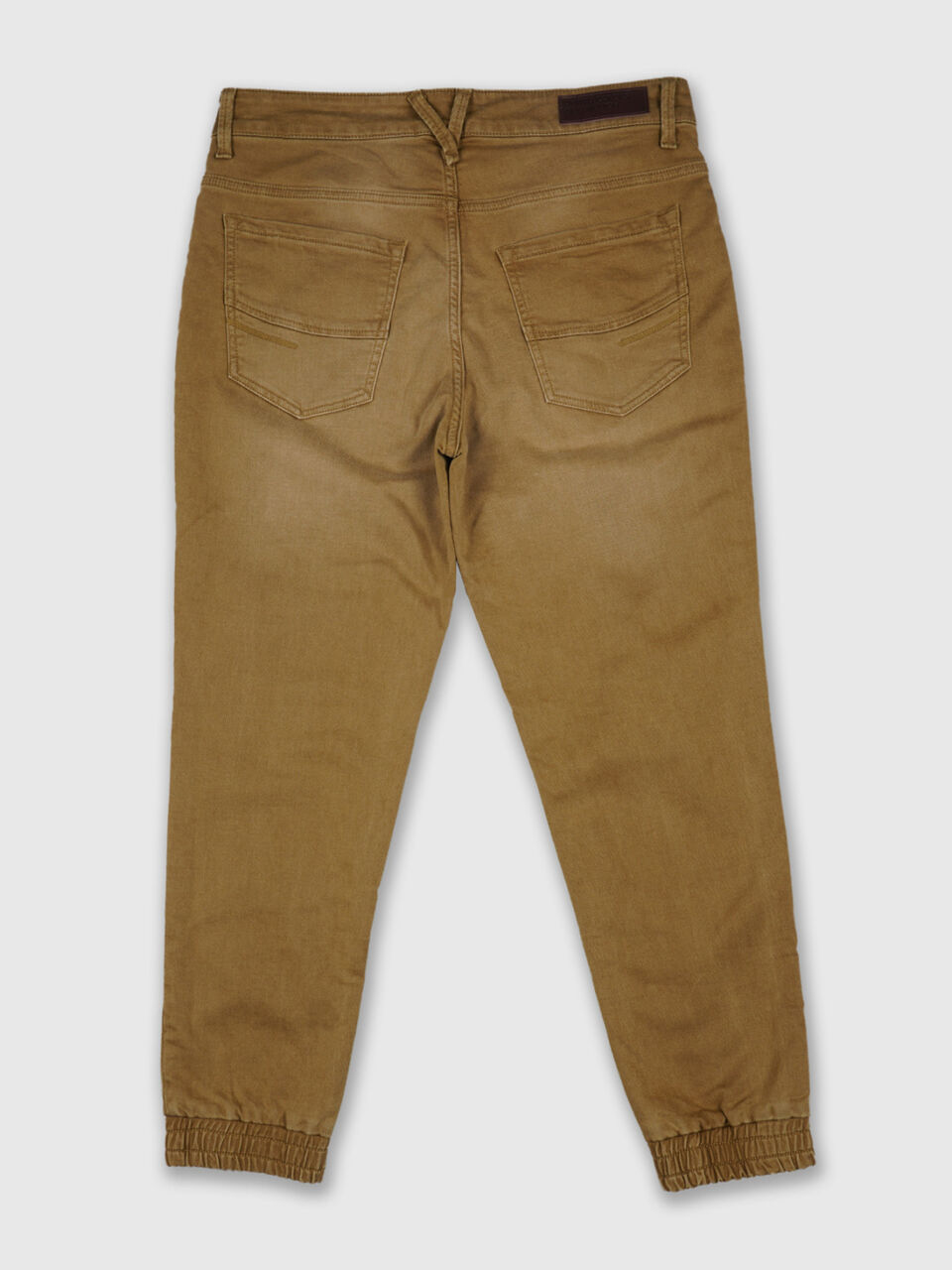 Basic Beige Knit Jogger image number 2