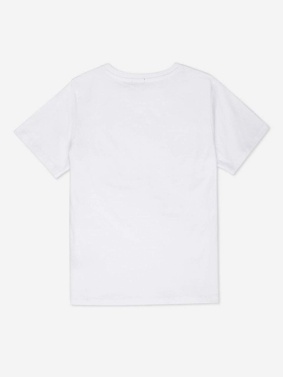 Short Sleeves Round Neck Branding Foil Tee image number 2