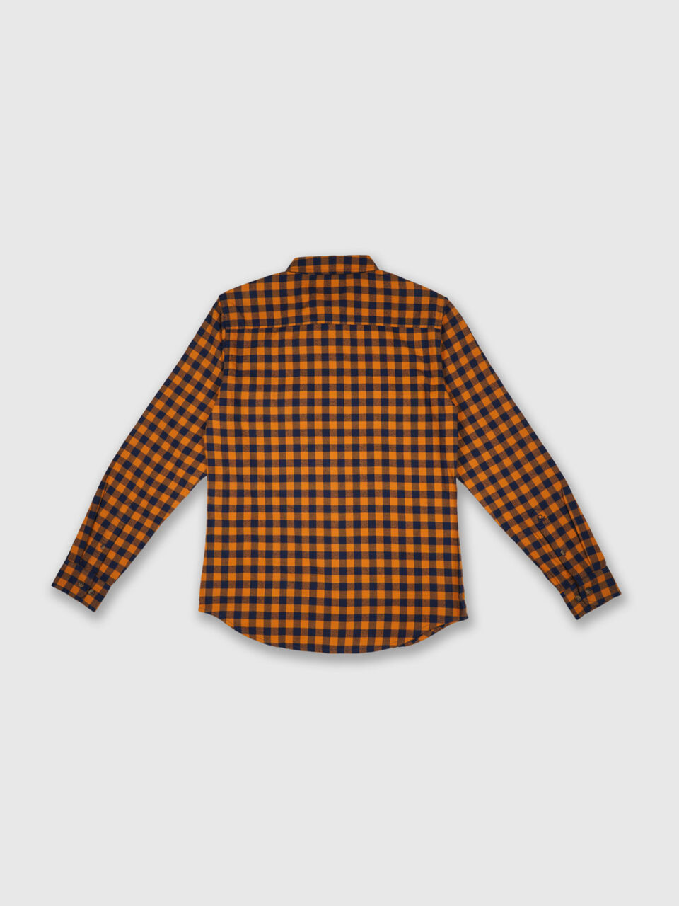 Fill Sleeve Utility Gingham Flannel Shirt image number 2