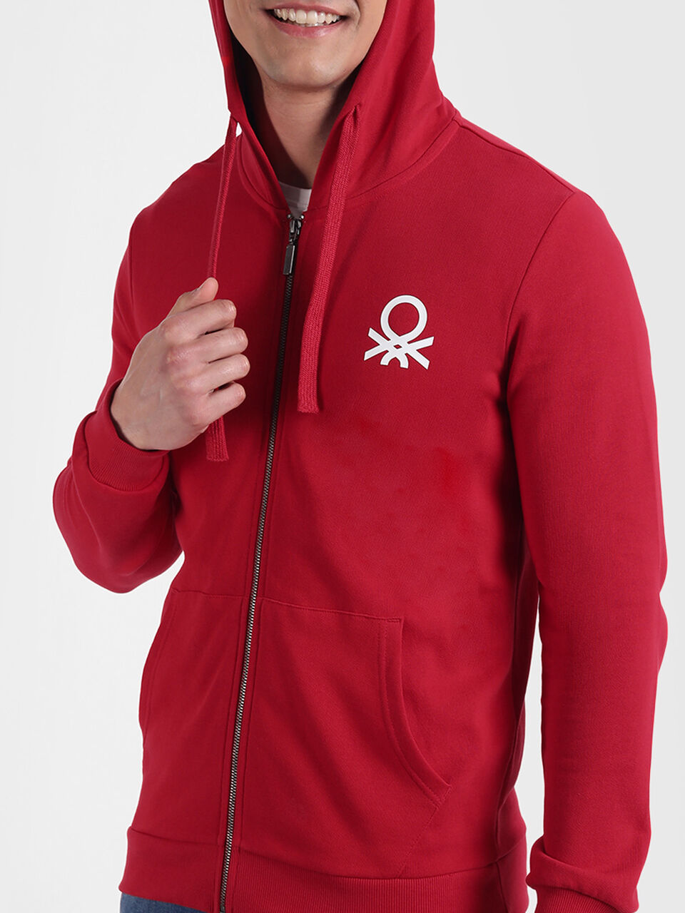 Basic Front Open Hoodie image number null