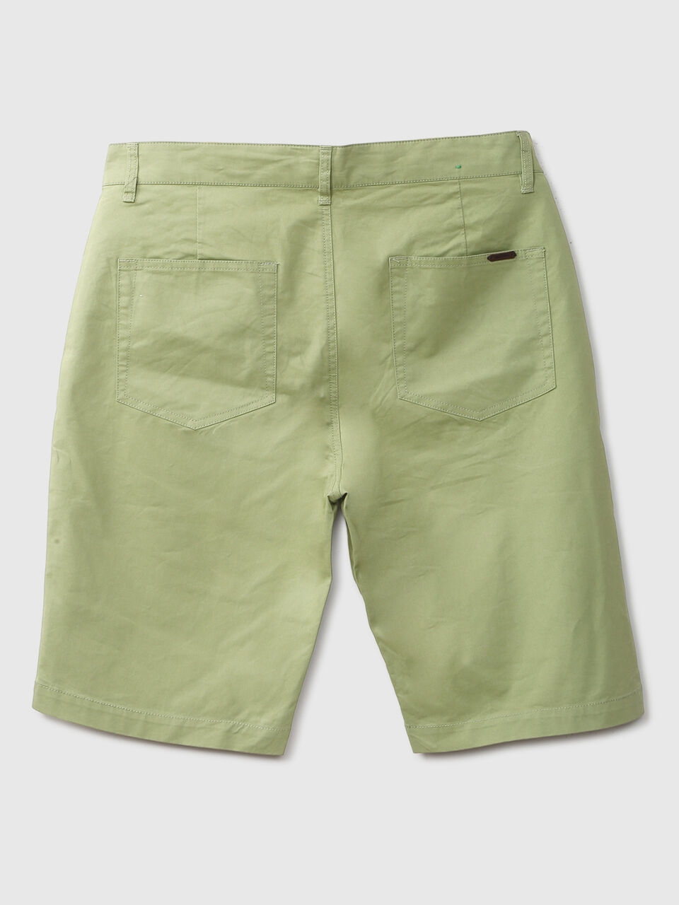 SLIM FIT BASIC STRETCH TWILL SHORTS image number 2