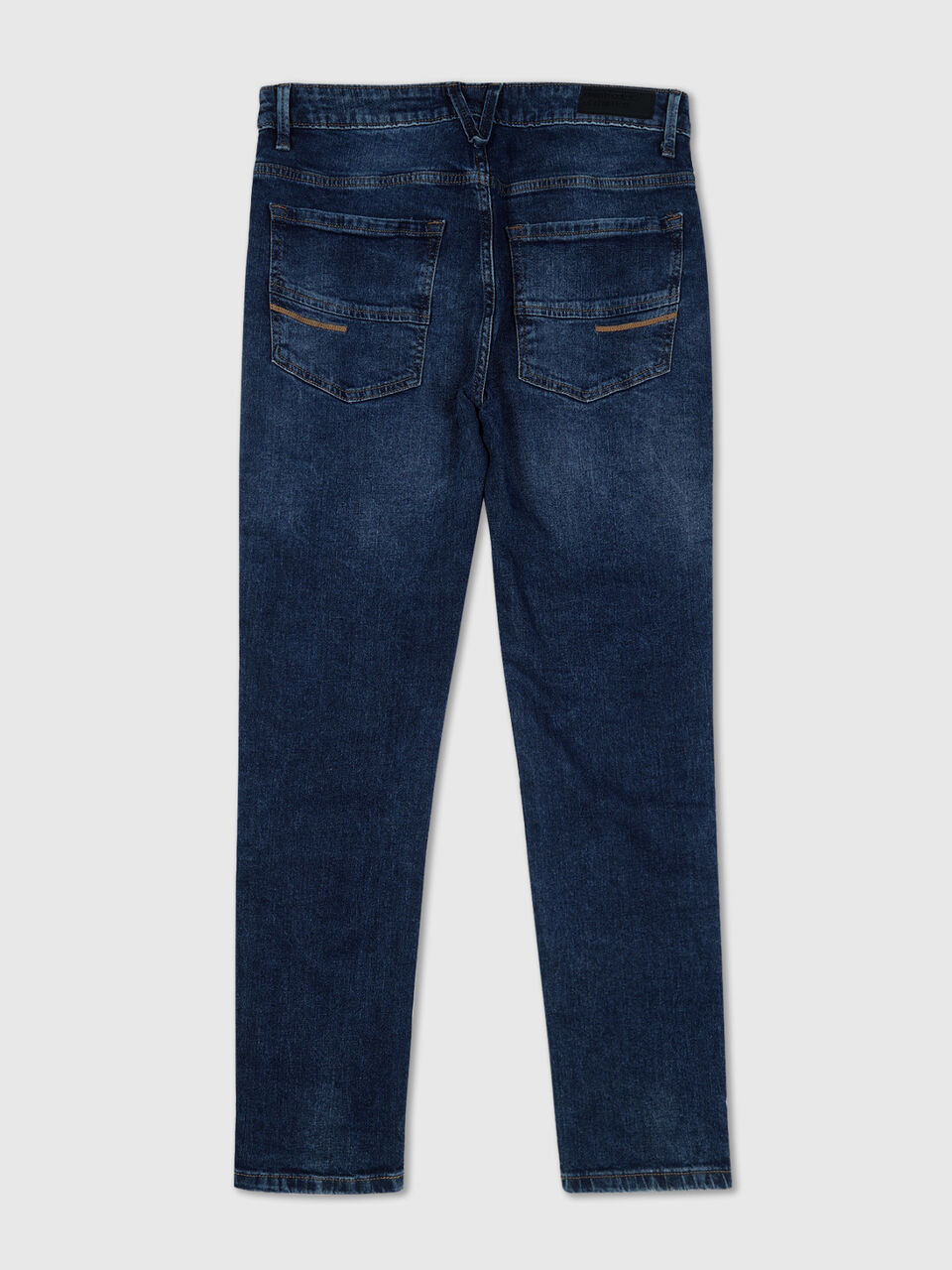 Low Crotch Fit Dark Blue Tint Wash Jeans image number 2