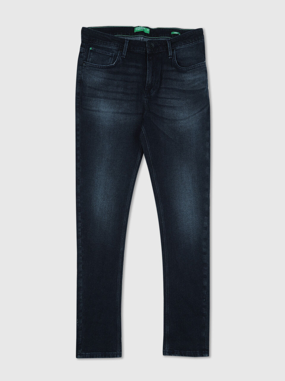 Carrot Fit Dark Blue Jeans image number 1