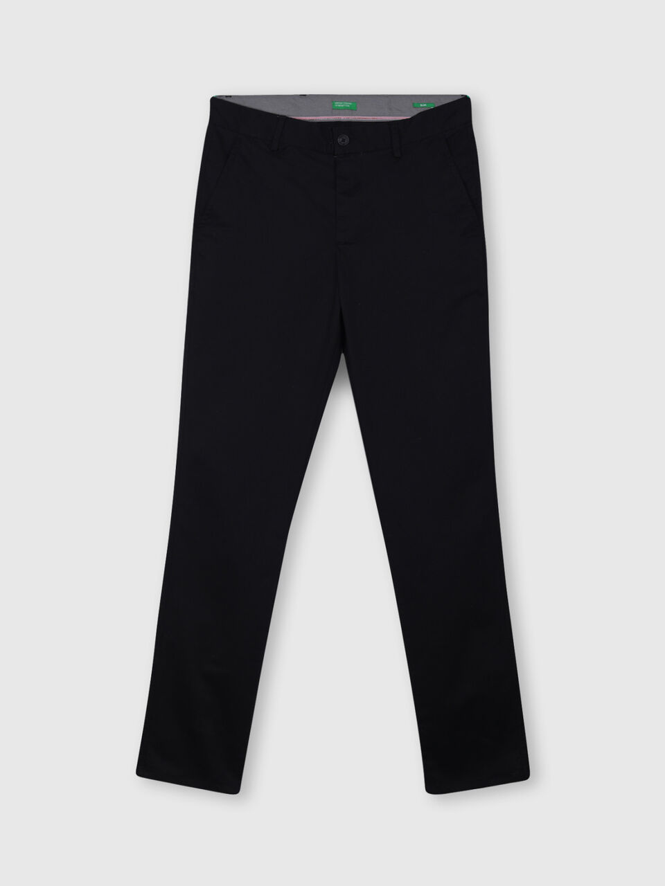 Slim fit flexi waist trousers image number 1