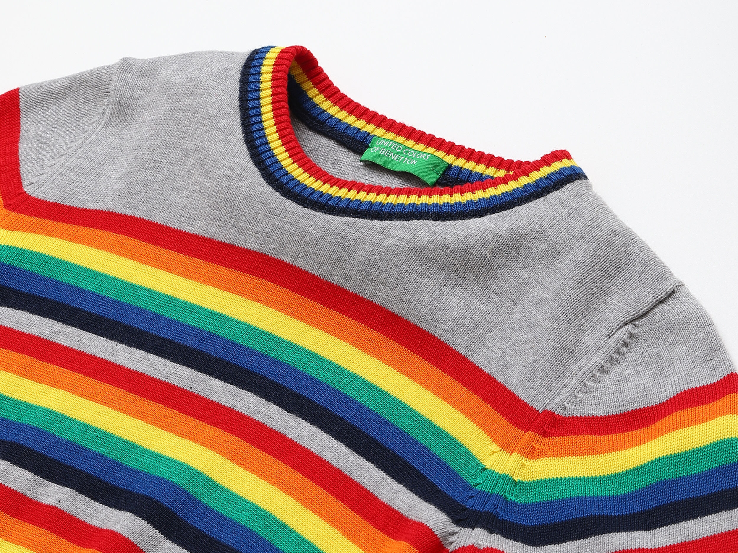 Multicolor striped sweater discount